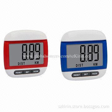 Multifunctional Pedometer, Count Step/Calorie/Distance, with Belt-clip Type, Low Power Consumption